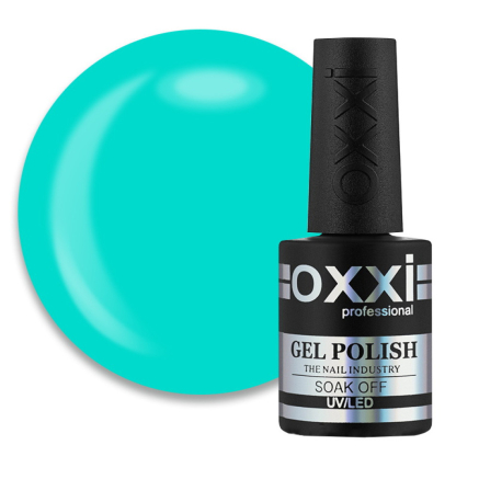 Гель-лак Oxxi Professional 105 светлый бирюзовый. 10 мл (2000006202895)