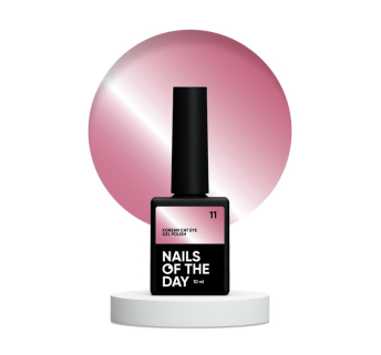Гель-лак Nails Of The Day Korean Cat Eye 11 розовый 10 мл (4820554798804)
