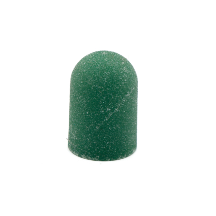 Ковпачки абразиву для педикюру, 16*25 мм, #180, green 1 шт.