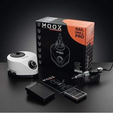 Фрезер Мокс X200 (White) на 50 000 об/хв. та 70W. для манікюру та педикюру