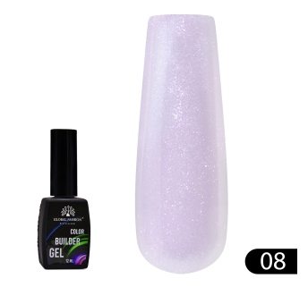 Кольоровий гель для нігтів Color Builder Gel 12 мл, 08