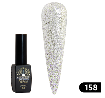 Гель лак BLACK ELITE 158, Global Fashion 8 мл