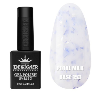 Молочна база Potal milk base 153 Designer (9 мл.) - з пластівцями юкі