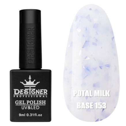 Молочна база Potal milk base 153 Designer (9 мл.) - з пластівцями юкі