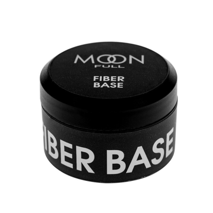 База для гель-лаку з волокнами Moon Full Fiber Base у баночці. 15 мл (5905123017117)