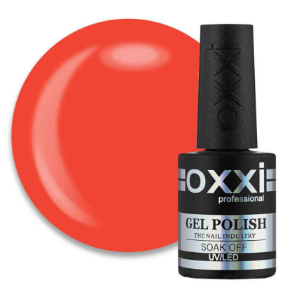 Гель-лак Oxxi Professional 334 вогненно-помаранчевий. 10 мл (2100994220762)