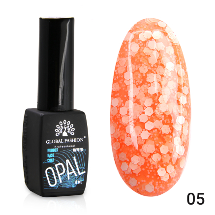 Каучуковая база Snow flakes Global Fashion 8 мл, 05