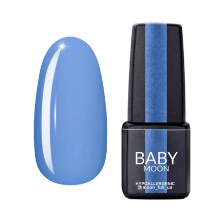 Гель-лак Baby Moon Cold Ocean 019 воздушный синий. 6 мл (5908254001192)