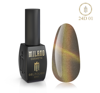 Гель лак 24D Milano 8 мл № 01