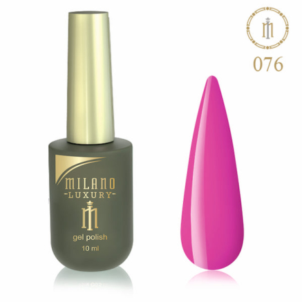 Гель лак MILANO LUXURY 10 мл № 076 (Райский розовый)