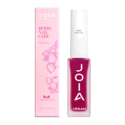 Суперактивний засіб для зміцнення нігтів Berry Nail Care JOIA vegan, 8 мл