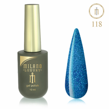Гель лак MILANO LUXURY 10 мл № 118 (Небесный дракон)