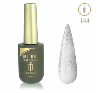 Гель лак MILANO LUXURY 10 мл № 144 (Серебряный песок)