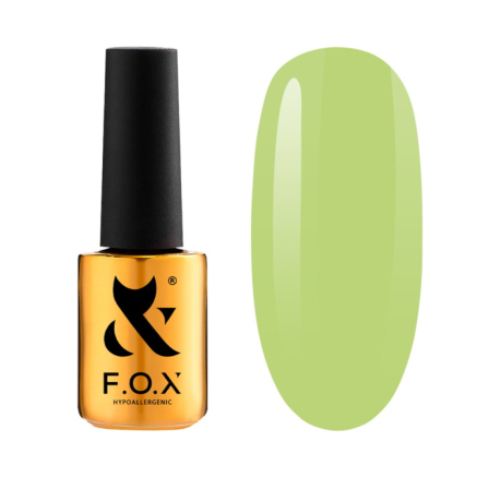 Гель-лак F.O.X Spectrum Gel Vinyl 134 Apple Green зеленое яблоко. 7 мл (2100994287154)