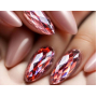Diamond Fast Gel Tips (DF7 Oval) - гелеві типси Designer 120 шт/уп
