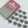 Nail Buff Heart Mini Gray (Сірий) 180/240 грит - Designer баф у формі сердечка