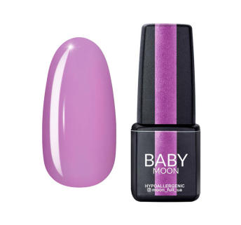 Гель-лак Baby Moon Lilac Train 008 розово-сиреневый. 6 мл (5908254000423)