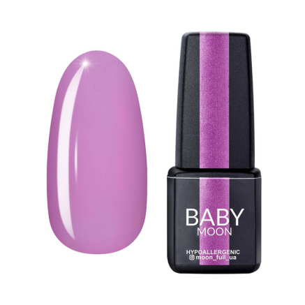 Гель-лак Baby Moon Lilac Train 008 розово-сиреневый. 6 мл (5908254000423)