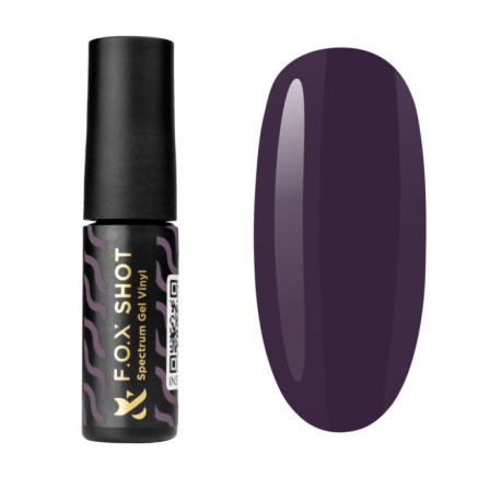 Гель-лак F.O.X Shot Spectrum Gel Vinyl 027 Vintage баклажан. 5 мл (2100994249145)