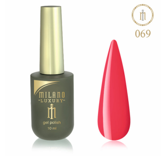 Гель лак MILANO LUXURY 10 мл № 069 (Мандариновое танго)
