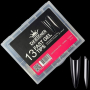 Fast gel tips №13 (Mountain peak, large size) - Гелеві типси Designer