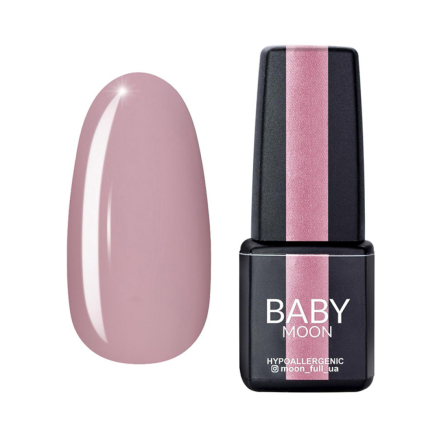 Гель-лак Baby Moon Lilac Train 022 холодний блідо-рожевий. 6 мл (5908254000577)