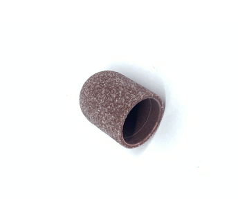 Колпачки абразива для педикюра (в пакете), 13*19 мм, #180, brown 100 шт