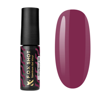 Гель-лак F.O.X Shot Spectrum Gel Vinyl 088 Kate фиолетово-розовый. 5 мл (0390136018216)