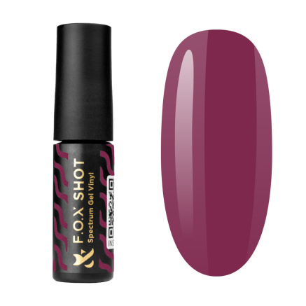 Гель-лак F.O.X Shot Spectrum Gel Vinyl 088 Kate фиолетово-розовый. 5 мл (0390136018216)