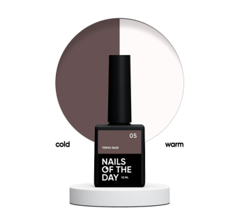 Термо база Nails Of The Day Termo Base 05. мокачино и молочный. 10 мл (4820059630005)