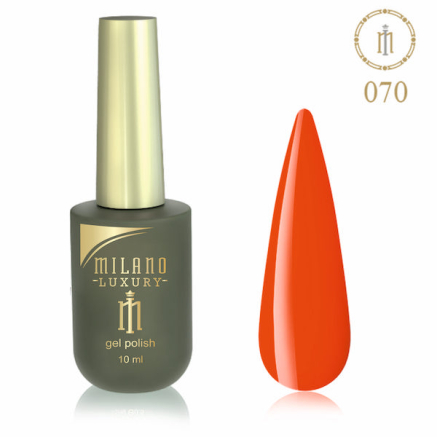 Гель лак MILANO LUXURY 10 мл № 070 (Гавайский поцелуй)