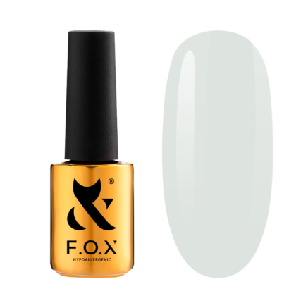 Гель-лак F.O.X Spectrum Gel Vinyl 155 Pale Sky светлый серый. 7 мл (2100994287369)