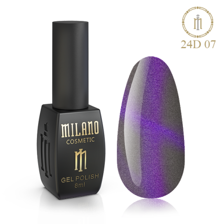 Гель лак 24D Milano 8 мл №07