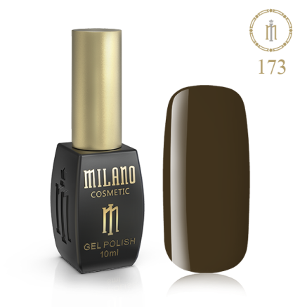 Гель лак MILANO 10ml № 173 (Натуральная умбра)