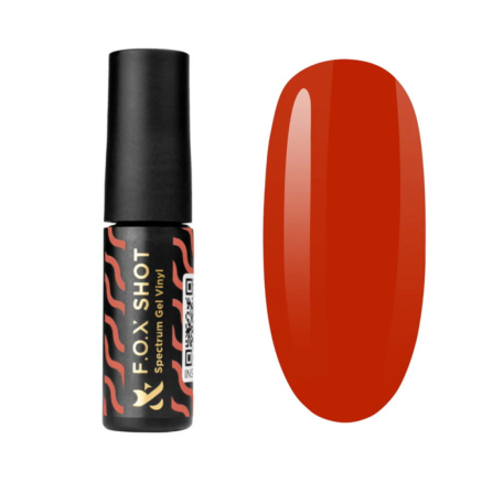 Гель-лак F.O.X Shot Spectrum Gel Vinyl 073 Scandal горобиновий. 5 мл (2100994249534)