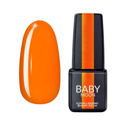 Гель-лак Baby Moon Perfect Neon 007 оранжевый. 6 мл (5908254001840)