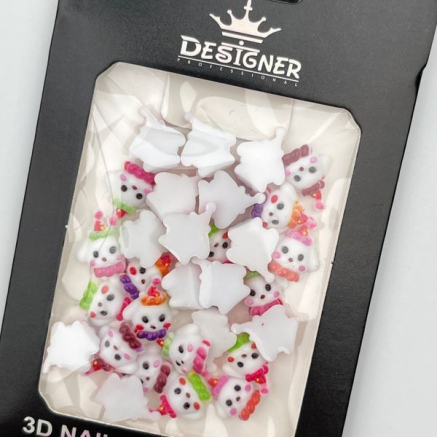 3D декор для об'ємного дизайну нігтів 'Цуценята' Designer - zh4