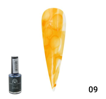 Акварельные капли Water color от Global Fashion 10 мл orange 09
