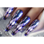 Diamond Fast Gel Tips (DF8 Ballerina large) - гелеві типси Designer 120 шт/уп