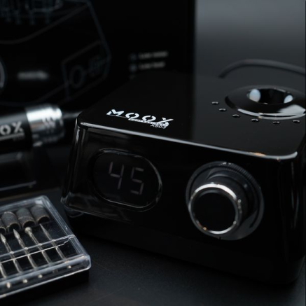 Фрезер Мокс X503 (Black) на 45 000 об/хв. та 70W. для манікюру та педикюру
