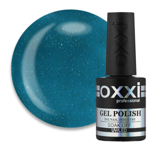 База камуфлирующая Oxxi Professional Lurex Base 006. морская бирюза. светоотражающая. 10 мл (2100994285297)