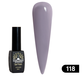Гель лак BLACK ELITE 118, Global Fashion 8 мл