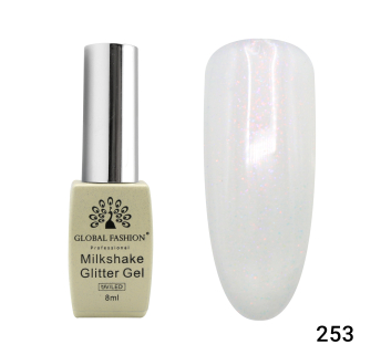 Гель лак Milkshake Glitter 8 мл, 253