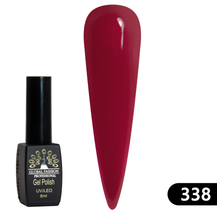 Гель лак BLACK ELITE 338, Global Fashion 8 мл