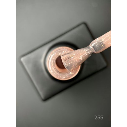 Базове покриття Diamond Base 255 Designer (9 мл.) - с легким світловідбивним ефектом