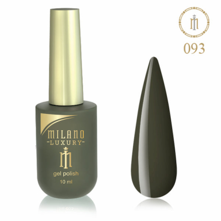Гель лак MILANO LUXURY 10 мл № 093 (Глиняный коричневый)