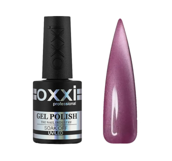 Гель-лак Oxxi Professional Summer Silk Cat 002 рожево-фіолетовий з перламутром 10 мл (2100994317745)