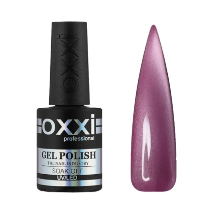 Гель-лак Oxxi Professional Summer Silk Cat 002 рожево-фіолетовий з перламутром 10 мл (2100994317745)