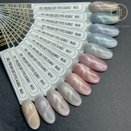 Гель Лак MILANO Cat eyes ALMAZ 8 Мл № 04