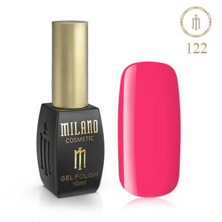 Гель лак MILANO 10ml № 122 (Светло-коралловый)